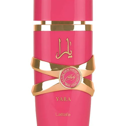 Yara Candy Eau de Parfum - Vanilla, Fruity, Citrus & Floral Fragrance for Women, 3.40 oz / 100 ml