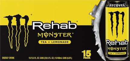 Rehab Tea + Lemonade Energy Drink, 15.5 Ounce