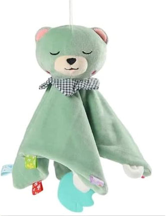 LittleNest NidoPequeño Teddy Bear Security Blanket, Soft Baby Lovey, Newborn Baby Gift — Baby & Toddler