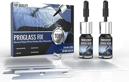 DriveForge ForjaRuta Upgrade Durable Resin Windshield Crack Repair Kit, DIY Car Windshield Repair — Auto & Moto
