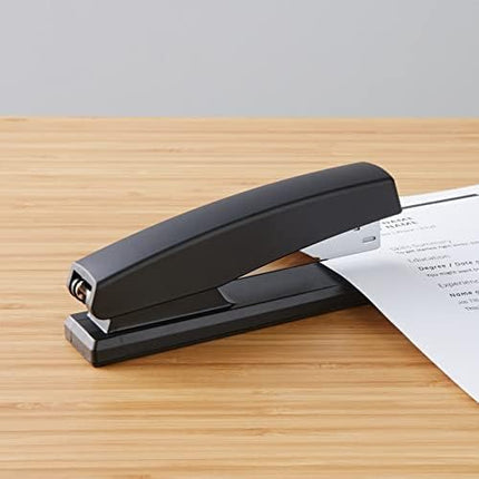 Black Office Stapler with 1000 Staples, 25-Sheet Capacity