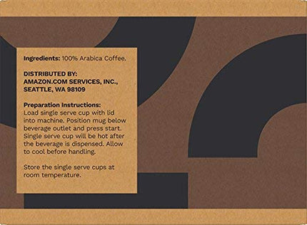 Dark Roast Arabica Coffee Pods, 100 Count