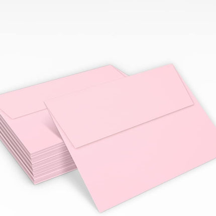 A7 Invitation Envelopes, Peel & Press, Candy Pink, 50 Count