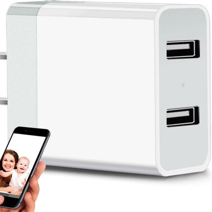 2026 Upgraded 1080P HD Hidden Camera Charger