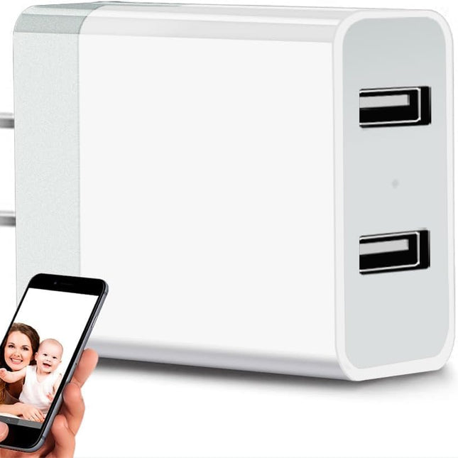2026 Upgraded 1080P HD Hidden Camera Charger