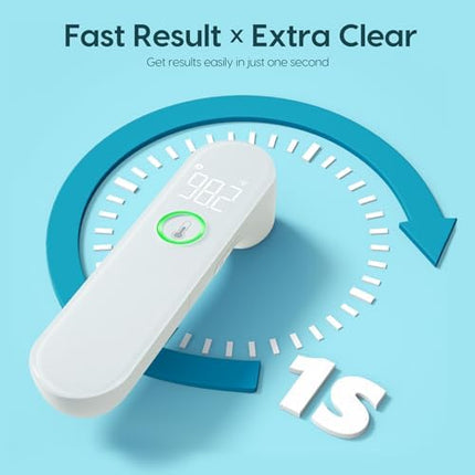 Thermometer for Adults and Kids, Fast Accurate Baby Thermometer with Fever Alarm & Mute Mode