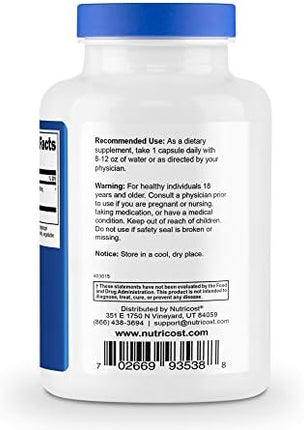 Nutricost Ashwagandha - Quality