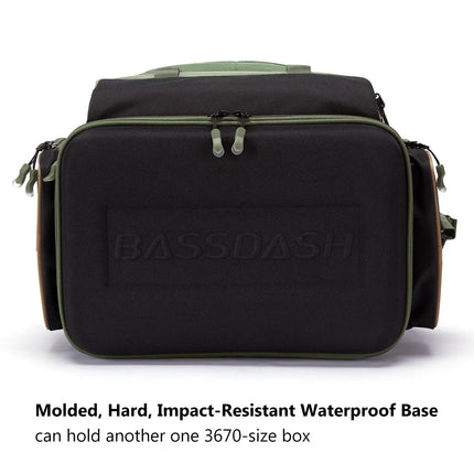 Multifunctional Fishing Tackle Backpack interior organization pockets and trays
