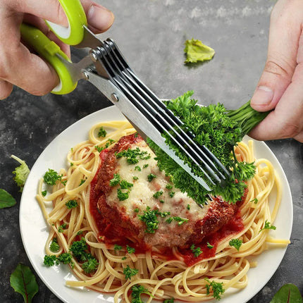 Herb Vegetable Kitchen Scissors detachable blades for easy cleaning