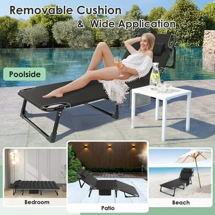 3 in 1 folding camping bed set up as cot in tent for comfortable outdoor camping