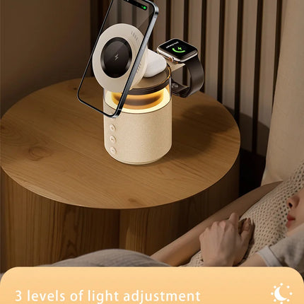 USA-CALI Magnetic Multi-Device Wireless Charger