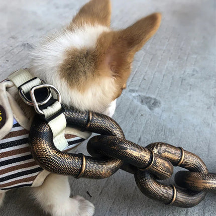 SourcetoHome Funny Dog Chain Leash -  - detail view 3