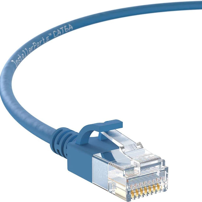 Ethernet Cable CAT6A Slim Cable UTP Booted 3 FT (20 Pack) — Smart Tech
