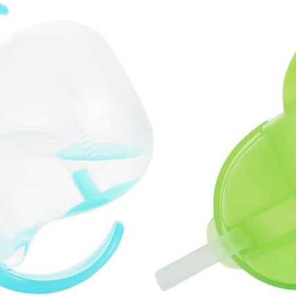 7 oz Weighted Straw Sippy Cups for Toddlers