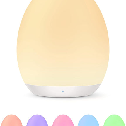 Rechargeable Egg Night Light for Kids and Nursery