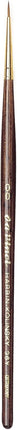 Russian Red Sable Watercolor Round Brush Set, Sizes 0-6