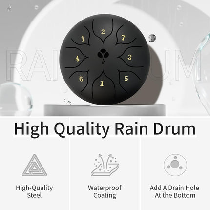 VitalEdge FiloVital Steel Tongue Drum — Fitness & Training
