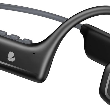 Bone Conduction Open-Ear Wireless Headphones, Gray