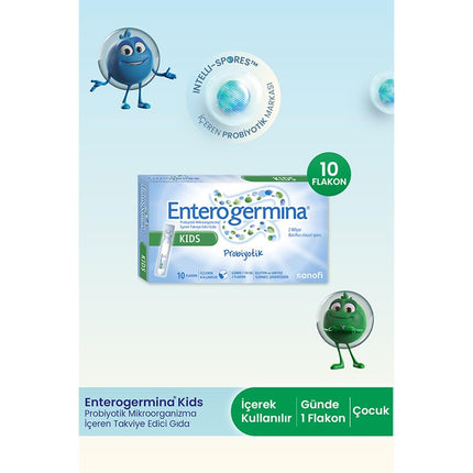 ZenPulse PulsoZen EnterogerminaKids, Probiotic Oral Suspension for Children — Health & Wellness