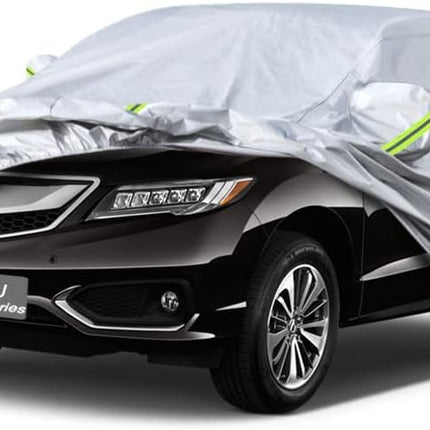 6-Layer Custom Fit Full Car Cover, All-Weather Protection for 2007-2025 Vehicles