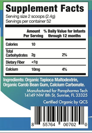 Infant Thickener for Breast Milk & Formula, 4.4 oz Jar