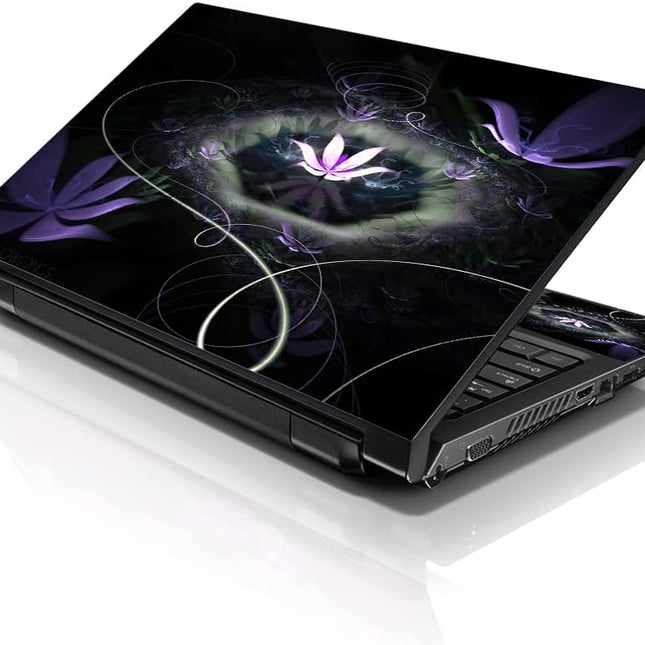 17-17.3 Inch Laptop Skin Cover with Colorful Starry Night Pattern