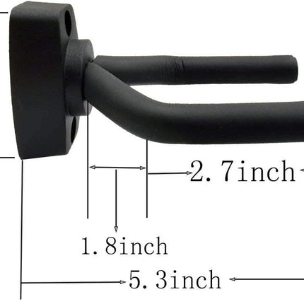 6-Piece Wall Mount Guitar Hanger Set for Guitars, Bass, Mandolin and Banjo