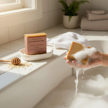 HomeChef ChefDelHogar K&D Honey Oatmeal Kojic Acid with Coconut Milk Bar Soap — Kitchen & Home