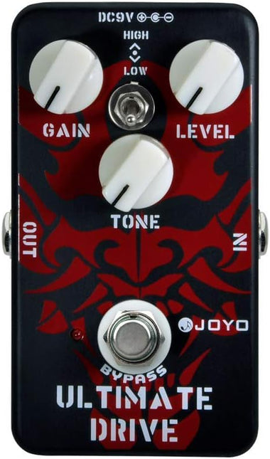Ultimate Overdrive Pedal with True Bypass Wiring
