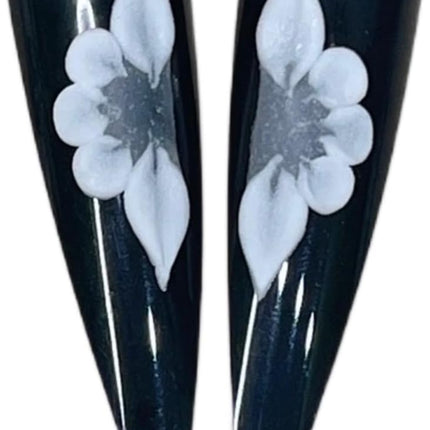 SourceToHome FuenteACasa Set 10Pcs 3D Flowers Nails Charms With Rhinestone Gems Handmade by Acrylic — Home & Lifestyle