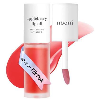 NOONI Korean Lip Oil - Appleberry — Beauty & Self-Care