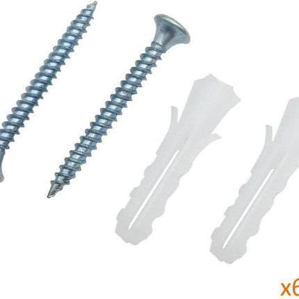 6-Piece Wall Mount Guitar Hanger Set for Guitars, Bass, Mandolin and Banjo