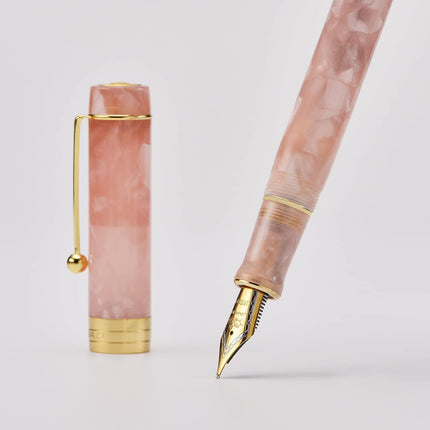 SourceToHome FuenteACasa Jinhao 100 Fountain Pen Celluloid Classic Style, #6 Nib Smooth Writing — Home & Lifestyle