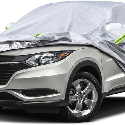 Custom Fit SUV Waterproof Full Car Cover with Zipper Door