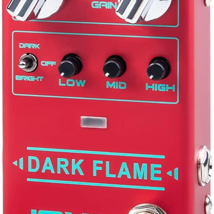 Modern High-Gain Distortion Guitar Pedal with 3-Band EQ