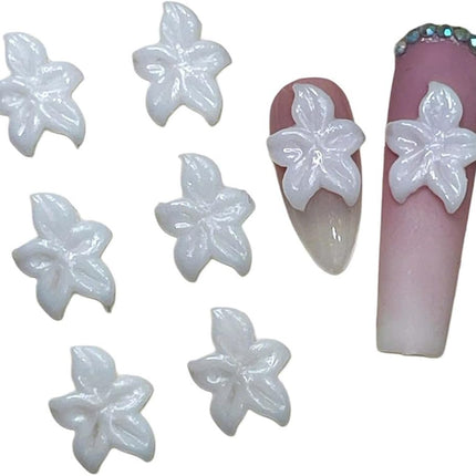 SourceToHome FuenteACasa Set 8Pcs Gel 3D Flowers Nails Charms Handmade by Gel — Home & Lifestyle