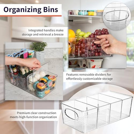 ClearSpace Organizer Bins - refrigerator use