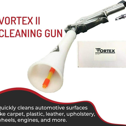 Vortex II Air Cleaning Gun for Auto Detailing