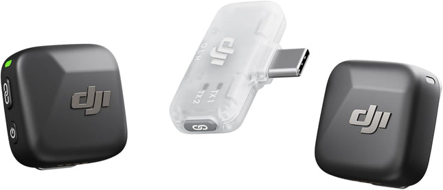 Wireless Lavalier Microphone Kit, 2 TX + 1 Mobile RX