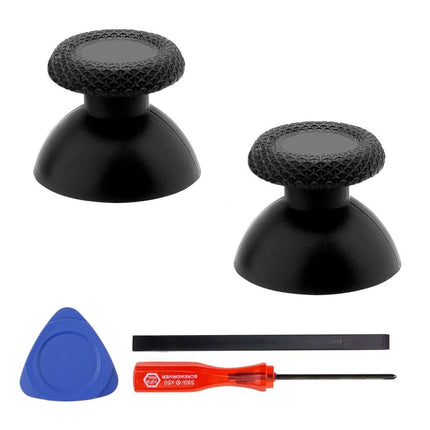 2 Pack Black Thumbstick Replacement Kit for Portal Remote Player & VR2 Controllers