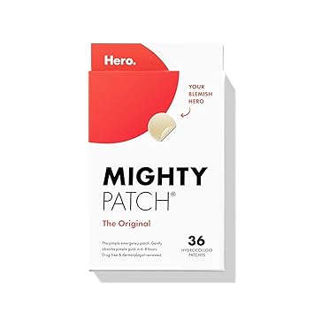 Hero Cosmetics Mighty Patch Original Hydrocolloid Acne Patches 36ct front view