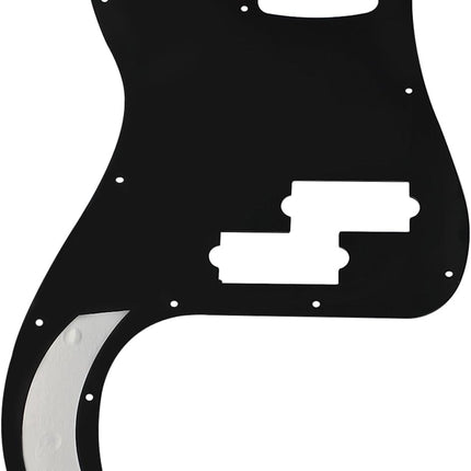 13-Hole Precision-Style P Bass Pickguard, Black 3-Ply