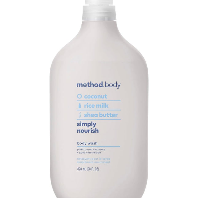Simply Nourish Body Wash, Paraben and Phthalate Free, 28 oz
