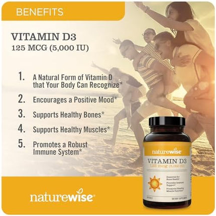 NatureWise Vitamin D3 - softgels closeup