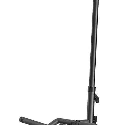 Adjustable Folding Guitar Stand for Electric, Classical Guitars and Bass, Black