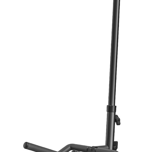 Adjustable Folding Guitar Stand for Electric, Classical Guitars and Bass, Black