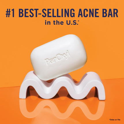 10% Benzoyl Peroxide Acne Treatment Bar for Face, Chest and Back, 4 oz