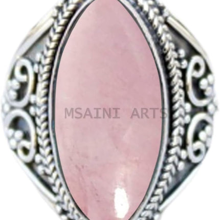 925 Sterling Silver Ring For Women & Girls, Mystic Quartz Ring Gemstone — Home & Lifestyle