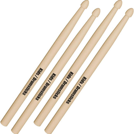 12 Inch Maple Drum Sticks for Kids, 2 Pairs