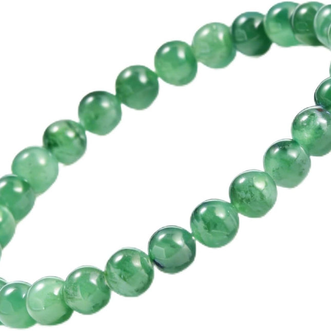 6mm African Jade Stretch Bracelet